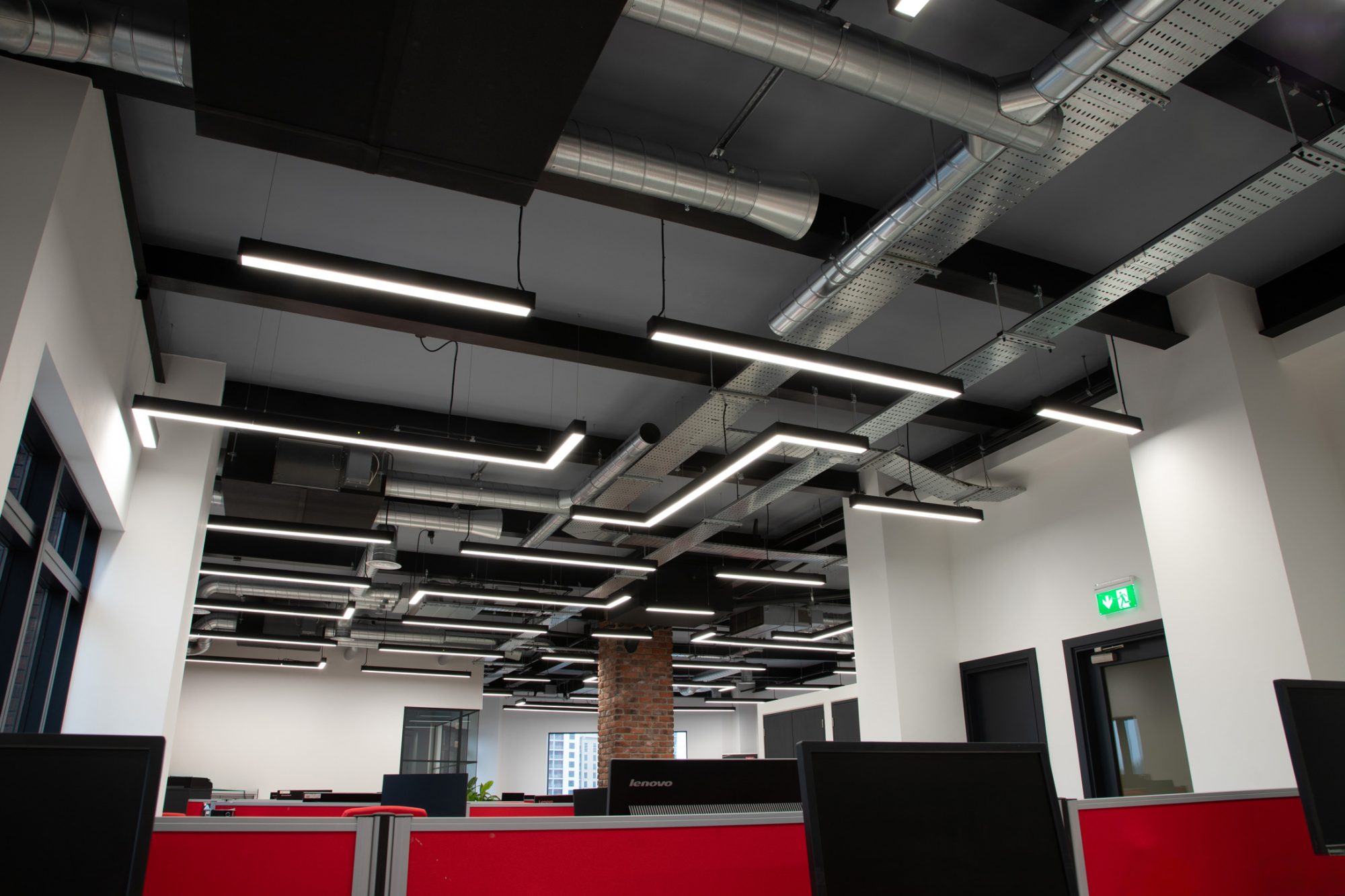 Lambert Smith Hampton offices with Infinitas Micro Direct and Infinitas Micro Corner Direct Luminaires.