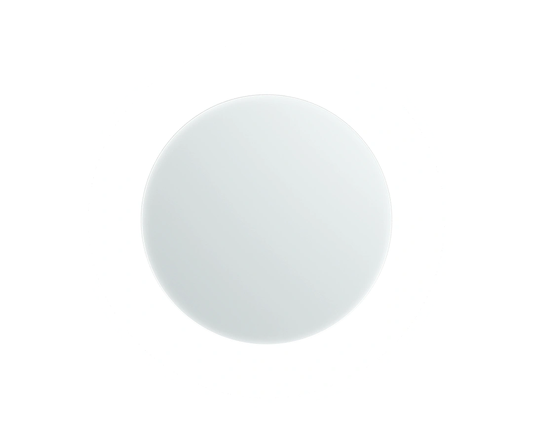 Exolus circular wall light featuring opal polycarbonate ring and grey powder-coated centre detail.